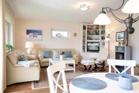 Wohnzimmer (BIR14) Ferienhaus am Birkenweg