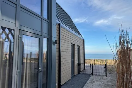 Enkhuizer Strand BeachHouse Panoramadeck mit Zaun Nr. 415 Enkhuizen / IJsselmeer - 