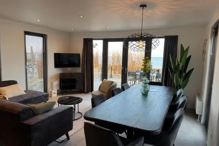 Enkhuizer Strand BeachHouse Panoramadeck mit Zaun Nr. 415 Enkhuizen / IJsselmeer - 