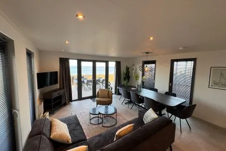 Enkhuizer Strand BeachHouse Panoramadeck mit Zaun Nr. 415 Enkhuizen / IJsselmeer - 