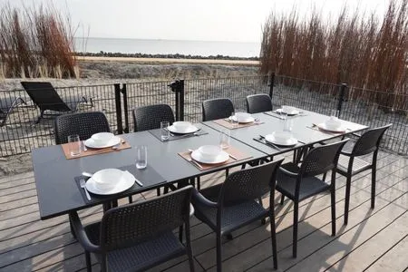 Enkhuizer Strand BeachHouse Strandgut mit Zaun Nr. 400 Enkhuizen / IJsselmeer - 