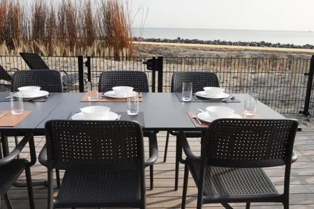 Enkhuizer Strand BeachHouse Strandgut mit Zaun Nr. 400 Enkhuizen / IJsselmeer - 