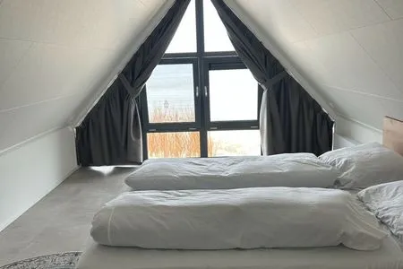 Enkhuizer Strand BeachHouse Strandgut mit Zaun Nr. 400 Enkhuizen / IJsselmeer - 