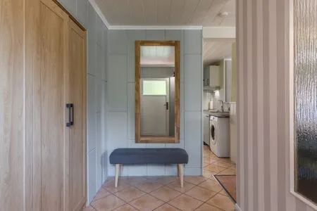 Ferienwohnung Marienkäfer Waren mit Sitzgelegenheit im Flur  Marienkäfer
