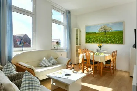 Wohnzimmer Haus Carl Stegmann Ferienwohnung FADAMA-HIN