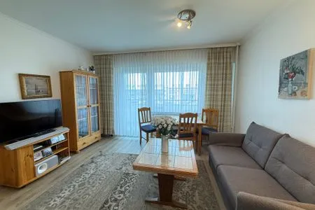 Wohnzimmer Ferienwohnung im Haus Nordland App 47 (Hund)