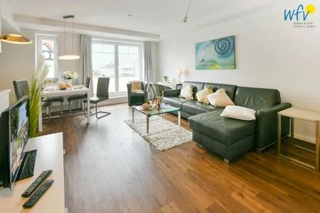 Wohnzimmer Haus Anna See Ferienwohnung Südperle