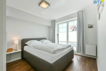 Schlafzimmer Haus Anna See Ferienwohnung Südperle