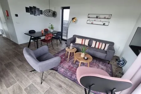 Wohnzimmer Enkhuizer Strandchalet Nr. 257