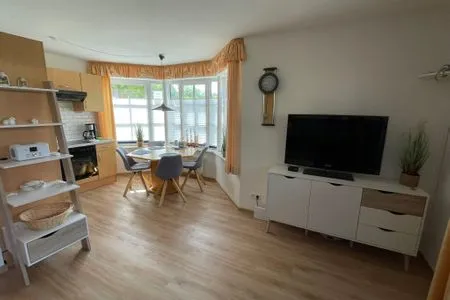Wohnzimmer Ferienwohnung Deichkrone