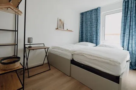 Schlafzimmer Strandvilla Glowe - Meeresrauschen