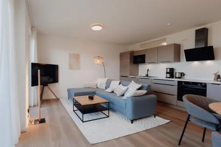 Wohnzimmer Strandvilla Glowe - Arkonablick