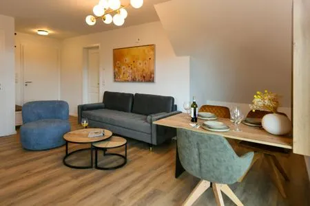 Wohnzimmer Haus Casper Ferienwohnung Watt'n Kiek