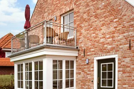 Terrasse Haus Christine Ferienwohnung Düünstuuv