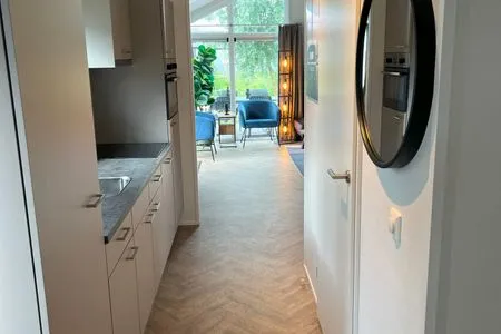 De IJssel Eilanden Chalet Steghouse mit Zaun Nr. 546 Kampen /  Reevemeer - 