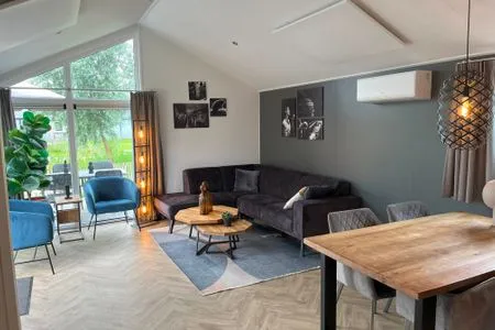 De IJssel Eilanden Chalet Steghouse mit Zaun Nr. 546 Kampen /  Reevemeer - 