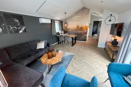 De IJssel Eilanden Chalet Steghouse mit Zaun Nr. 546 Kampen /  Reevemeer - 