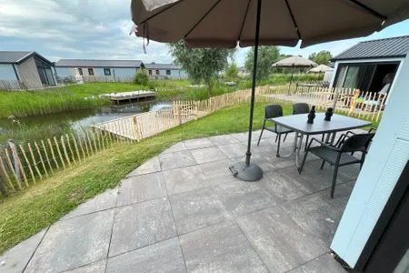 De IJssel Eilanden Chalet Steghouse mit Zaun Nr. 546 Kampen /  Reevemeer - 