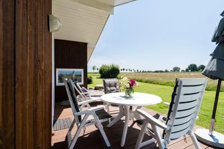 Terrasse Hof Ruhleben - Haus Fischerfreunde