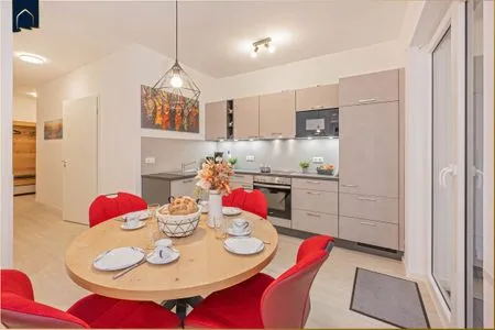 Küche / Küchenzeile Ferienwohnung SonnenReich