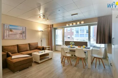 Wohnzimmer Haus Nautica Ferienwohnung 112