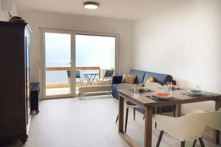 Wohnzimmer Ferienwohnung D31