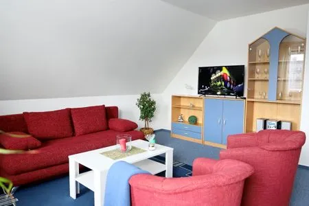 Wohnzimmer Friesische Str. 58 - DG