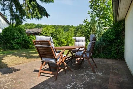 2 Ferienwohnung Strandgut Malchow - Terrasse  Strandgut