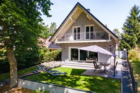 Seezauber Sietow Einfamilienhaus Garten  SeeZauber