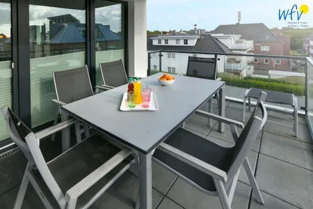 Balkon Haus Seeblick Ferienwohnung Strandgold