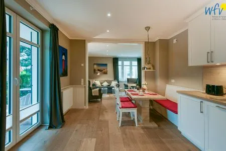 Küche / Küchenzeile Ferienhaus Charlotte 48 Ferienwohnung kleine Charlotte