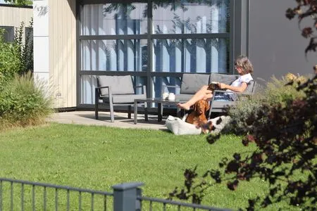 Marina Strandbad Chalet Inseltraum mit Zaun Nr. 83 Olburgen / Gelderland - 