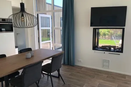 Marina Strandbad Chalet Inseltraum mit Zaun Nr. 83 Olburgen / Gelderland - 