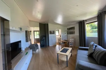 Wohnzimmer Fichtenhain - Lastering Ferienhäuser & Apartments