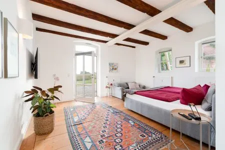 Schlafzimmer Fewo - Landblick