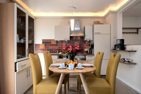 Wohnzimmer FeWo Buchenfreund