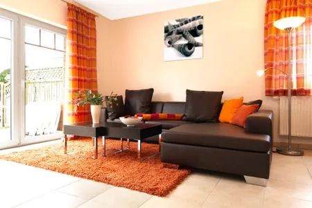 Wohnzimmer Reihenhäuser Timmendorf Strand Haus Utkiek