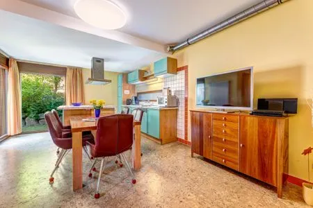Wohnzimmer Ferienwohnung Casa del Mar, Tres