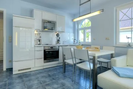 Essbereich mit Küchenzeile  de Obendtied - Wohnung 3