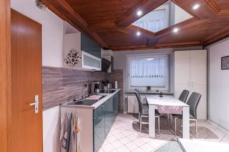 Küche / Küchenzeile Ferienwohnung Am Kreidebach
