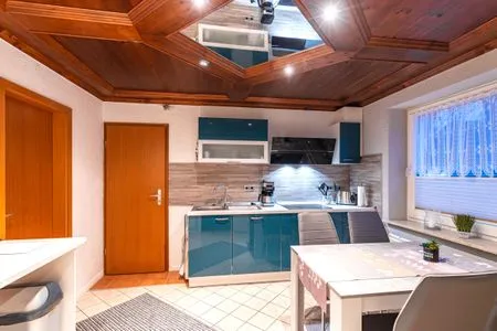 Küche / Küchenzeile Ferienwohnung Am Kreidebach