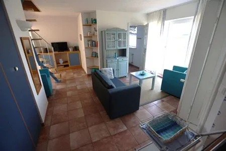 Wohnzimmer Ferienwohnung Drachen