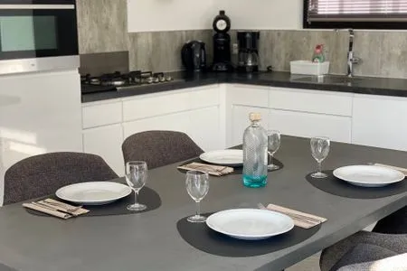 Breskens Chalet Duingras mit Zaun & Windschutz Nr. B125 Breskens / Zeeland - 