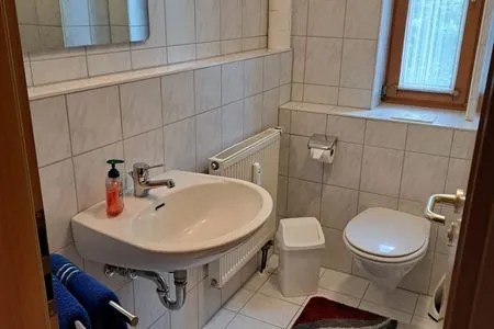 Badezimmer Ferienland Sonnenwald Ferienwohnung im Sonnenwald Apartment 5