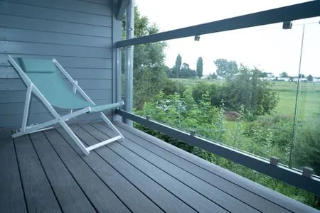 Balkon Strandkoje - Strandmuschel