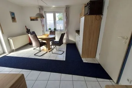 Wohnzimmer Ferienwohnung Küstenklang