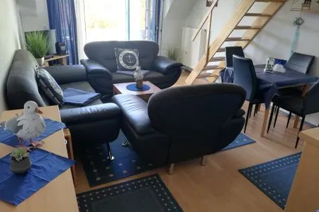 Wohnzimmer Ferienwohnung Sonnenperle - Wohnung 13