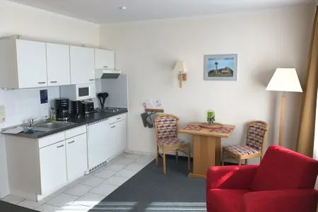 Wohnzimmer Wohnung 16 im Haus Hühnergott