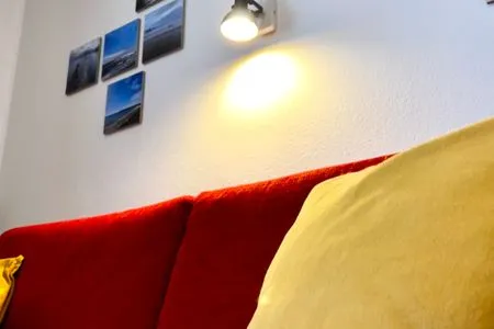 Wohnzimmer Wohnung 4 im Haus Hühnergott
