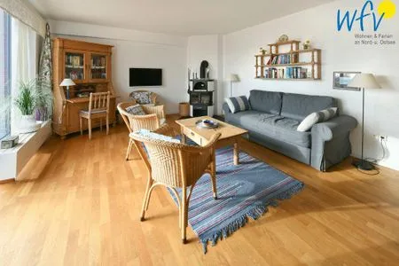 Wohnzimmer Haus Dünenblick Ferienwohnung 16